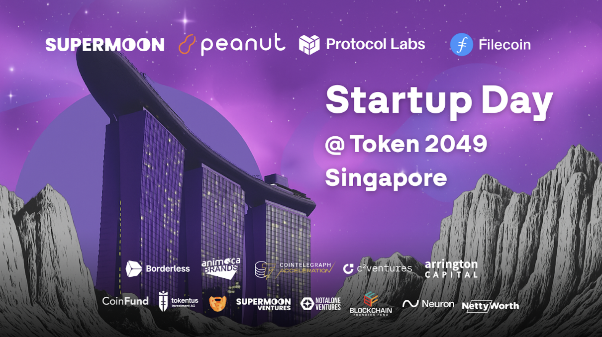 Peanut Trade, Protocol Labs & Supermoon Host Startup Day at Token2049 Singapore, Uniting Builders and VCs